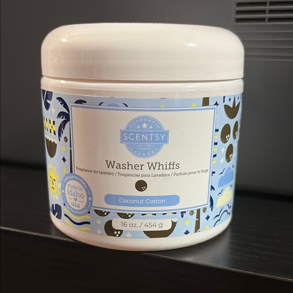 Scentsy Coconut Cotton Washer Whiffs - White - Picture 1 of 1